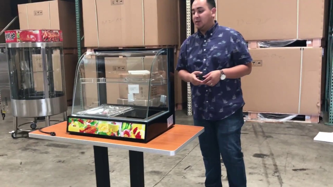 Increase Food Visibility with a Modern Countertop Heated Display Case