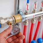 Skilled technicians handling HVAC water heater replacement in canton