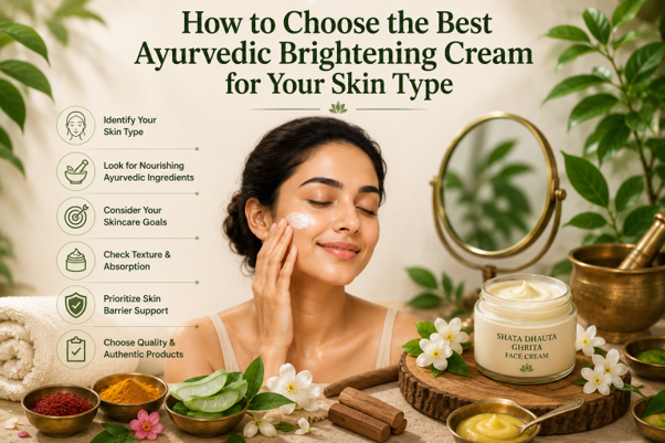 How to Choose the Best Ayurvedic Brightening Cream for Your Skin Type